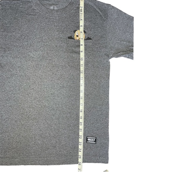 Grizzly Griptape Graphic T-Shirt Jason Pocket Tee Short Sleeve - Picture 6 of 7